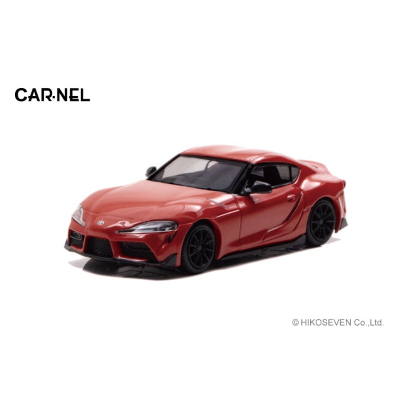 [ Back-order ] CAR-NEL CN640039 1:64 Toyota Supra RZ Plasma Orange 100 Edition 2023 model car