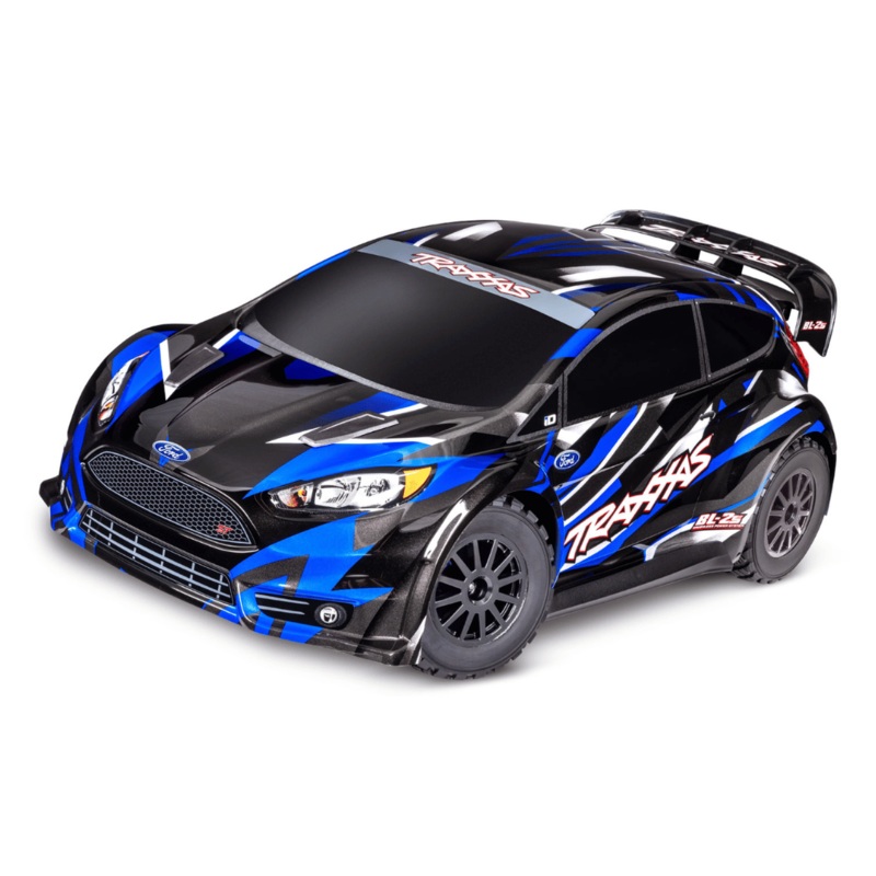 Traxxas Ford Fiesta 4×4 BL-2S Brushless 1/10 RTR AWD Rally Car  w/BL-2S ESC, TQ 2.4GHz Radio – Assorted Colours TRA74154-4