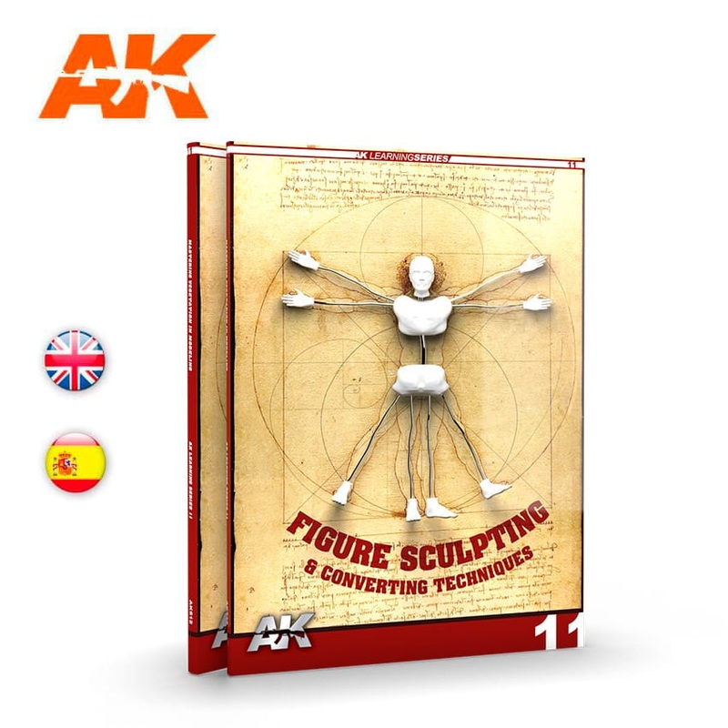 AK Interactive Learning Series #11 Figure Sculpting – English