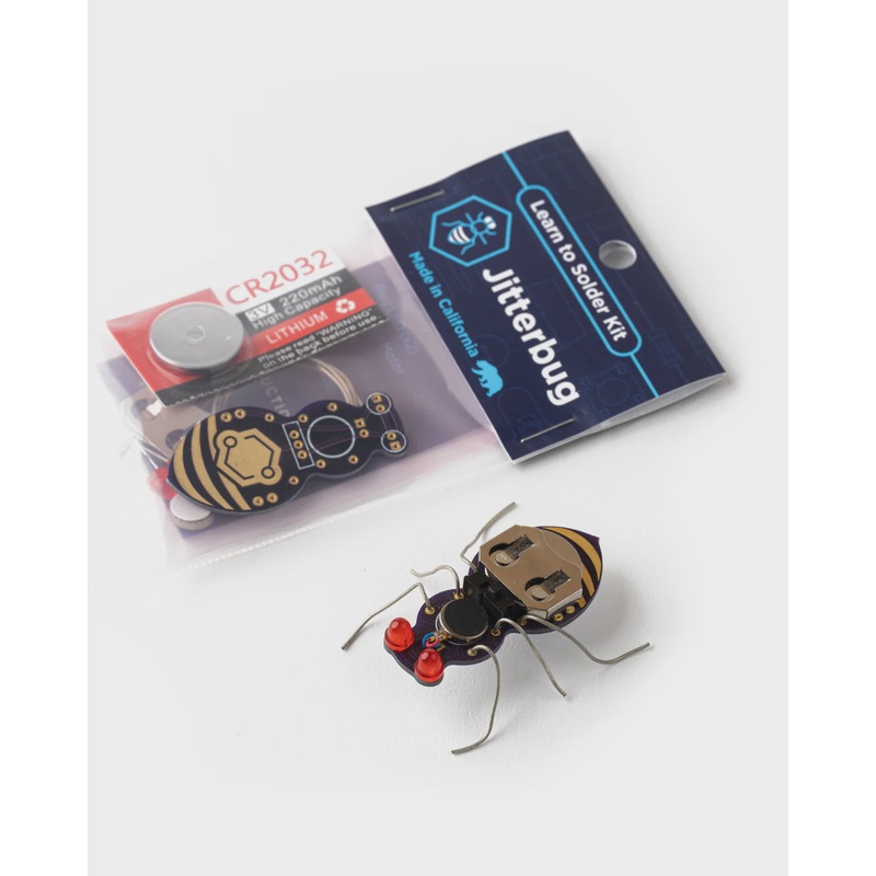 Learn to Solder Kit: Jitterbug