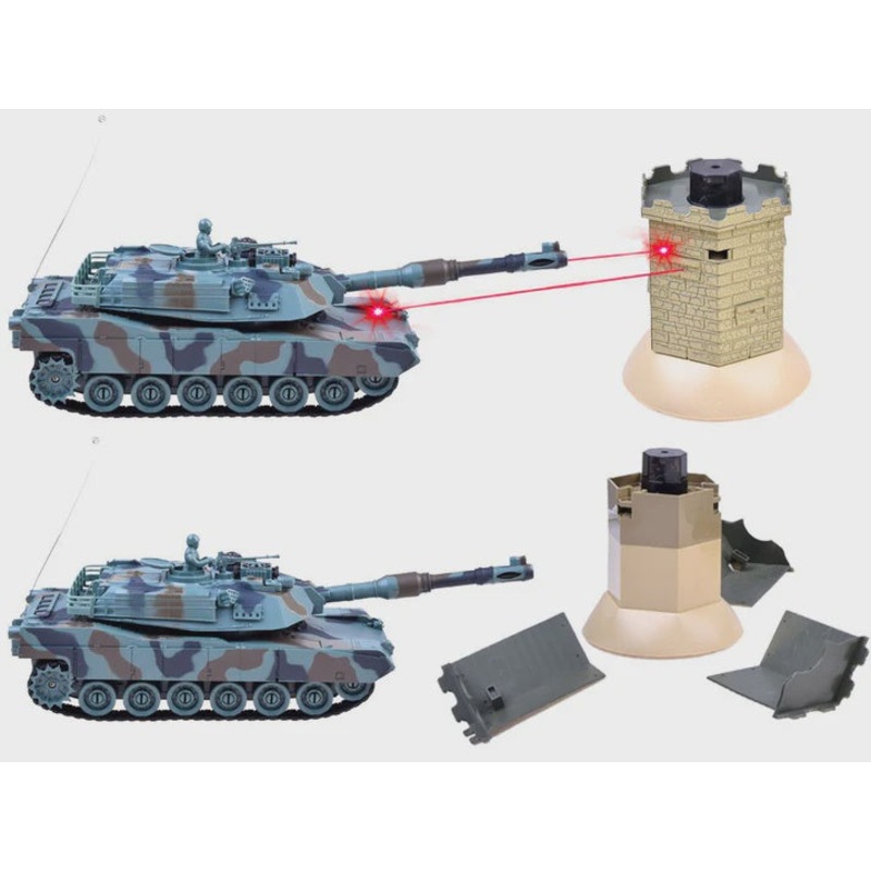 RC Pro 2.4G R/C IR T90 Tank With Bunker – 99862