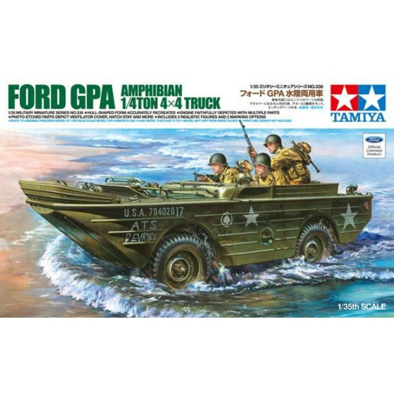 Ford GPA Amphibian 1/4 Ton 4×4 Truck 1/35 #35336 by Tamiya