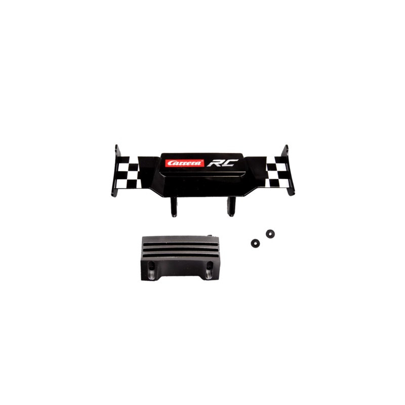 1 Rear wings black for Racing Machine (120008)