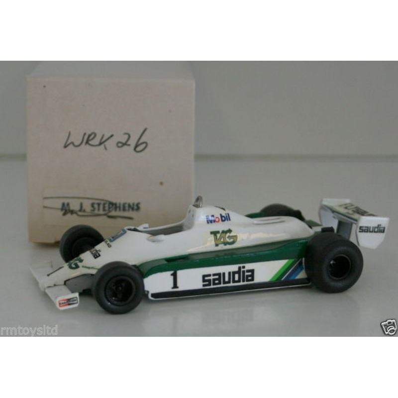 WESTERN MODELS SIGNED 1st VERSION – 1/43 SCALE WRK26 LEYLAND WILLIAMS FW07B #1