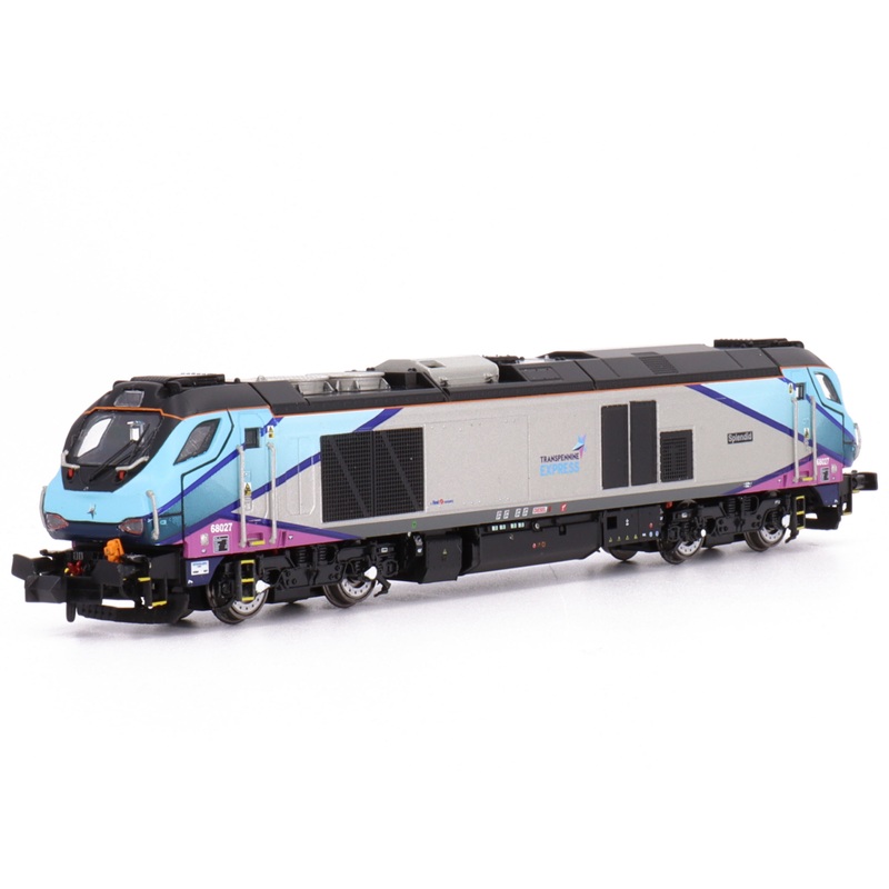 DCC + Sound diesel locomotive Class 68 Splendid 68027 Transpennine Express