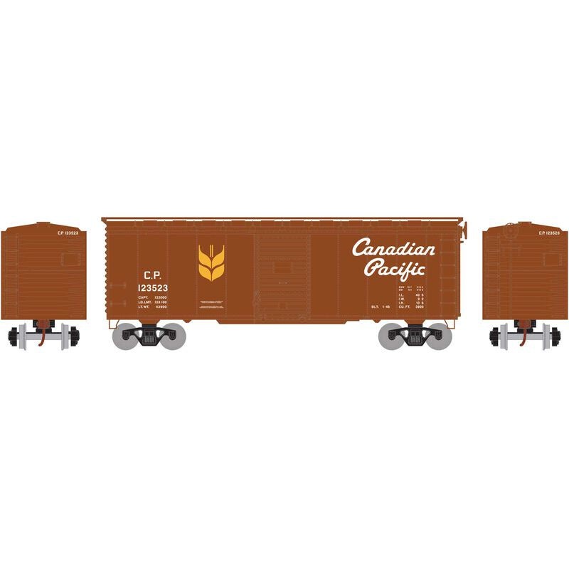 HO RTR 40′ YSD Box CPR Script, Grain Service#123523