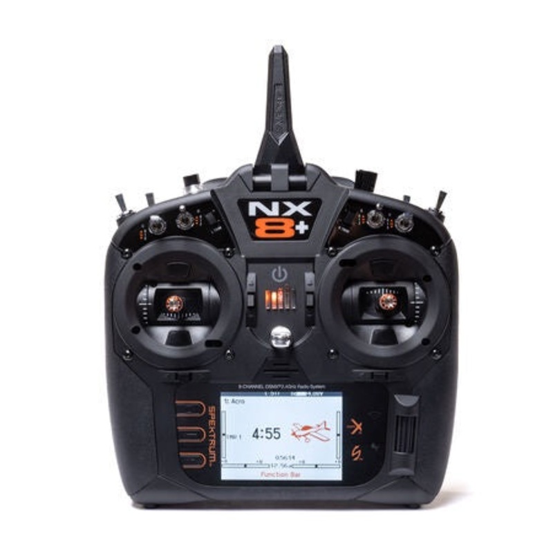Spektrum RC NX8+ 2.4GHz DSMX 20-Channel Radio System (Transmitter Only) – SPMR8210