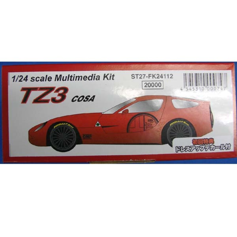 [ Back-order ] STUDIO27 FK24112 1:24 Alfa Romeo TZ3 Multimedia Kit