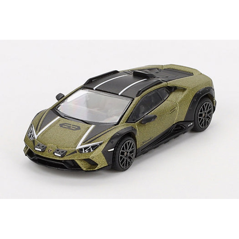 [ Back-order ] TSM MINI-GT MGT00779-R 1:64 Lamborghini Huracan Stellato Verde Gea Matt Matte Green RHD model car