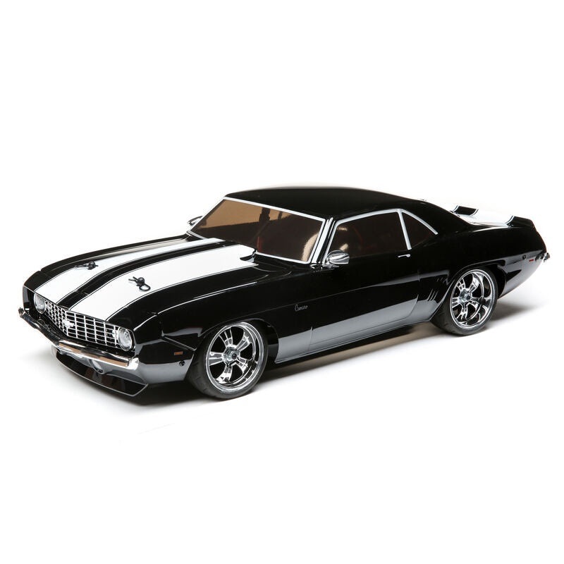 Losi 1/10 4WD Touring Car RTR Brushed 1969 Chevy Camaro V100 – Black LOS03033T2