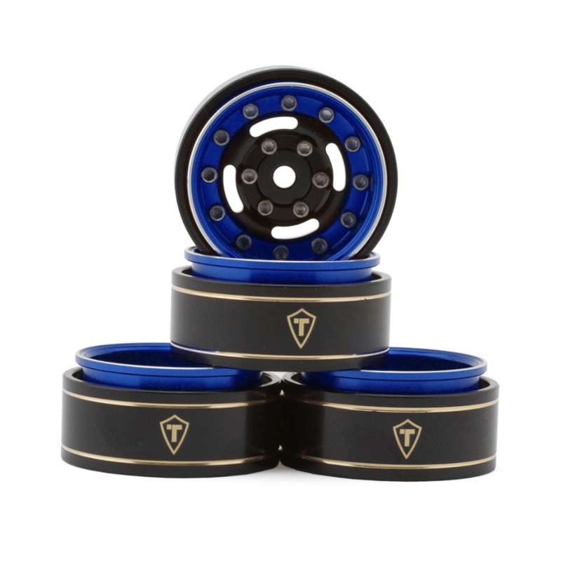 Treal Hobby Type F 1.0 Deep Dish Beadlock Wheels (4) (22.7) – Assorted Colours