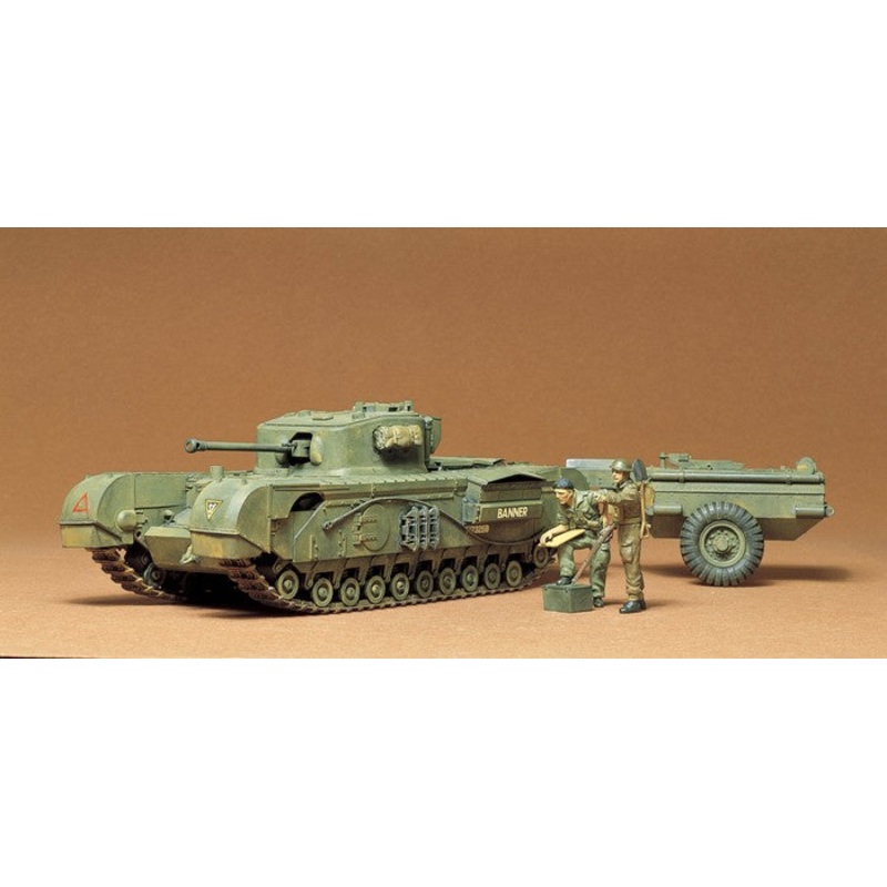 British Churchill Crocodile Re-Release 1/35 #35100 by Tamiya