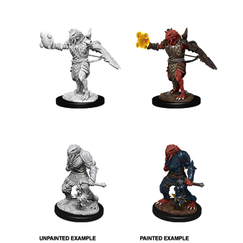 D&D Unpainted Mini – Dragonborn Paladin 90002