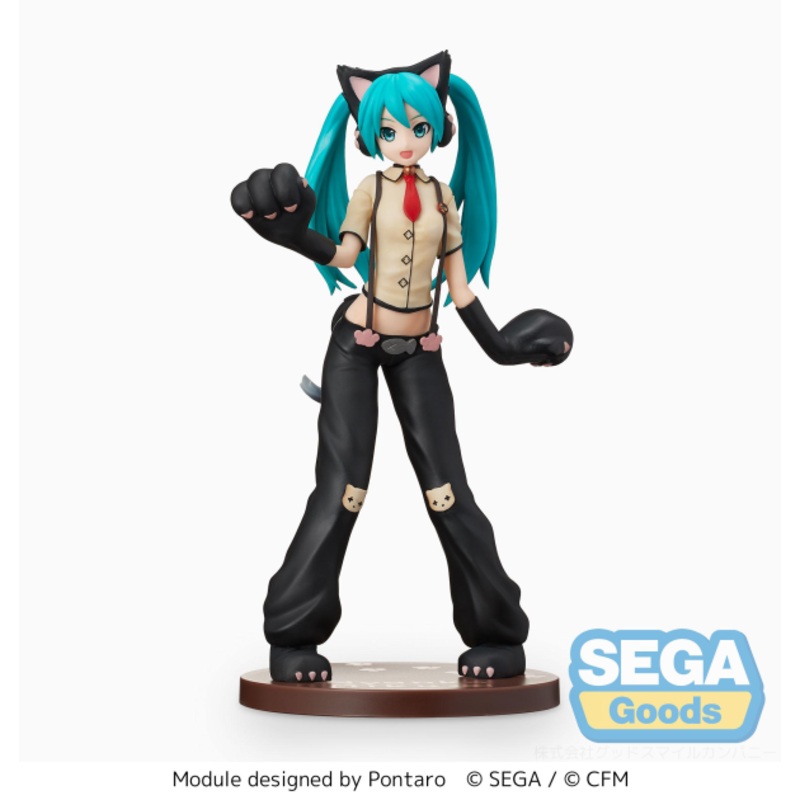 Hatsune Miku: Project Diva Arcade Future Tone Spm Figure Hatsune Miku Kitty Cat