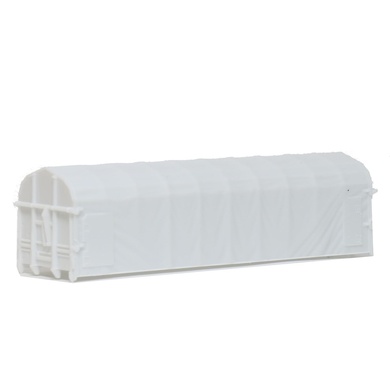 unpainted tarpaulin hood angular MU Shimms type B