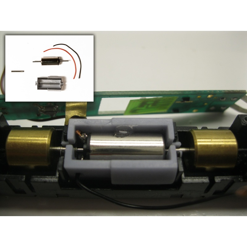 Conversion kit coreless motor Minitrix NS SBB RAM TEE