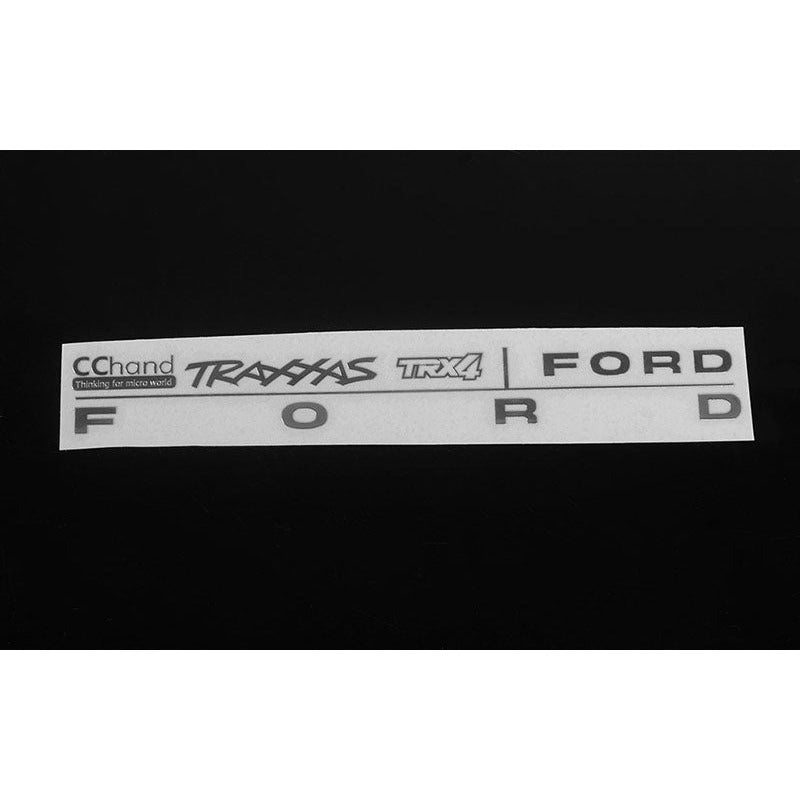 Front Metal Emblem (1): TRX-4 ’79 Bronco Ranger XLT – RC4VVV-C0489
