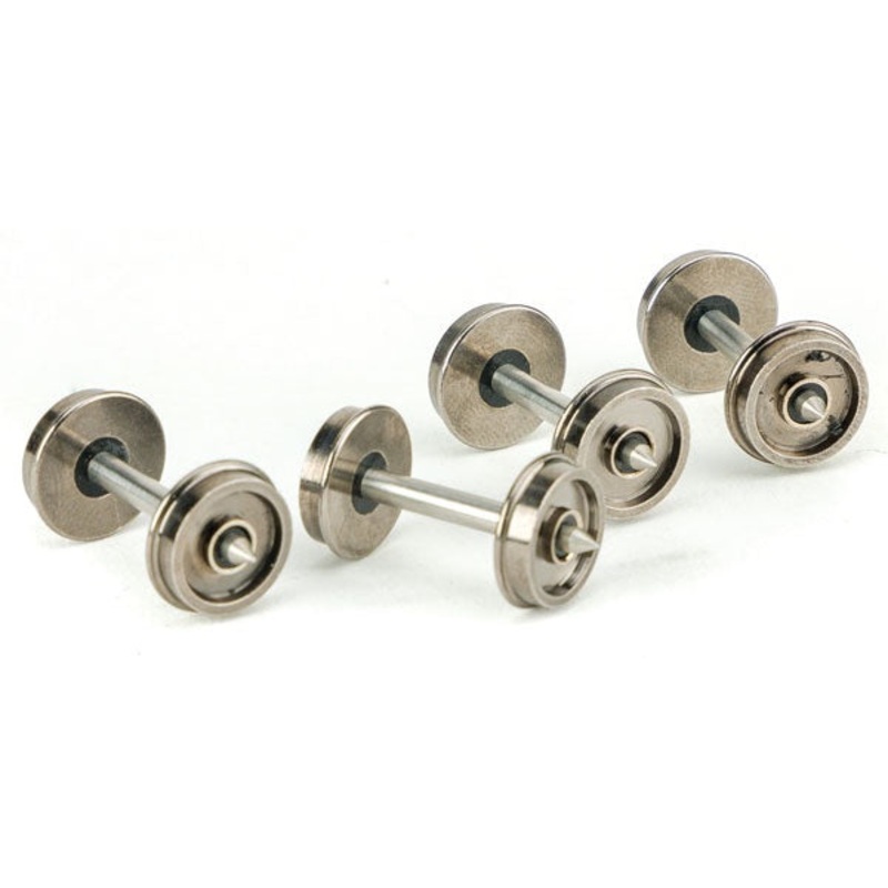 WalthersProto 36 Turned Metal RP-25 Wheelsets With Metal Axle #2305