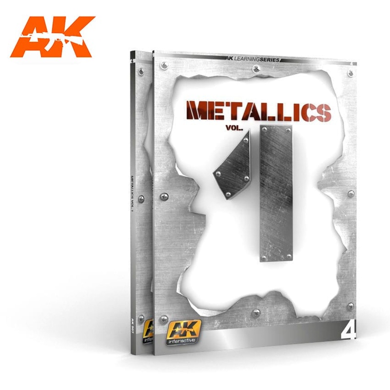 AK Interactive Learning Series #4 Metallics Vol.1 – English