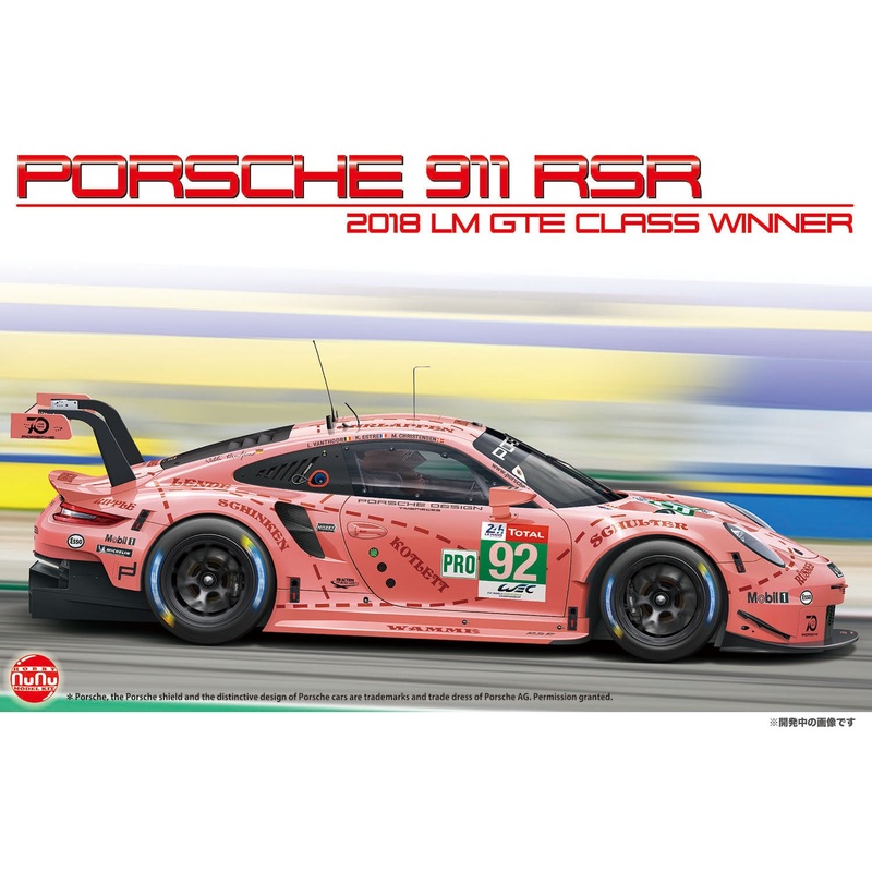 PORSCHE 911 RSR 2018 LM GTE Class Winner 1/24 #PN24040 by Platz