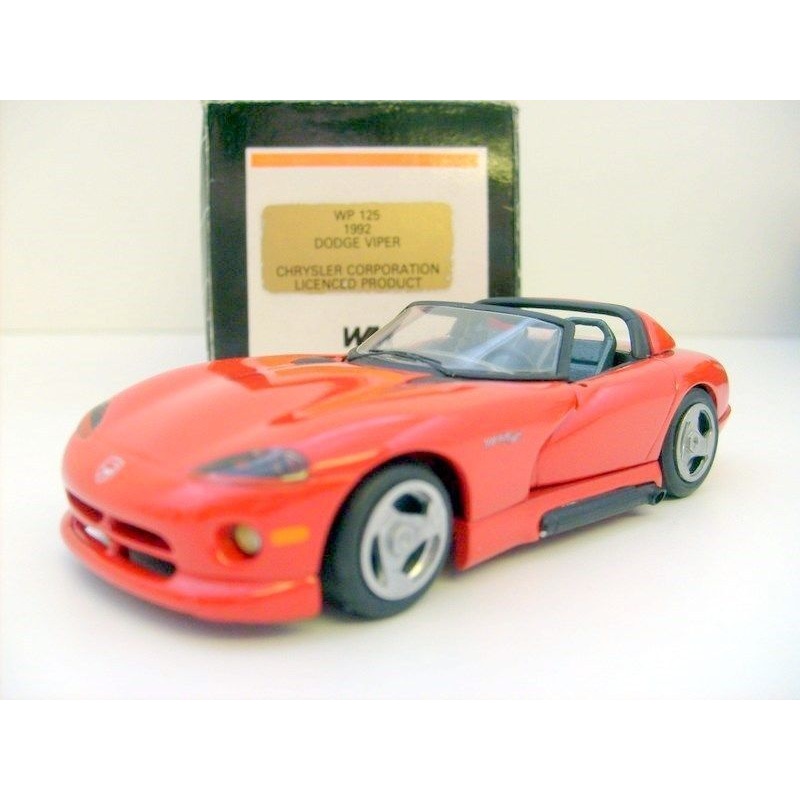 WESTERN MODELS 1/43 WP 125 1992 DODGE VIPER RED