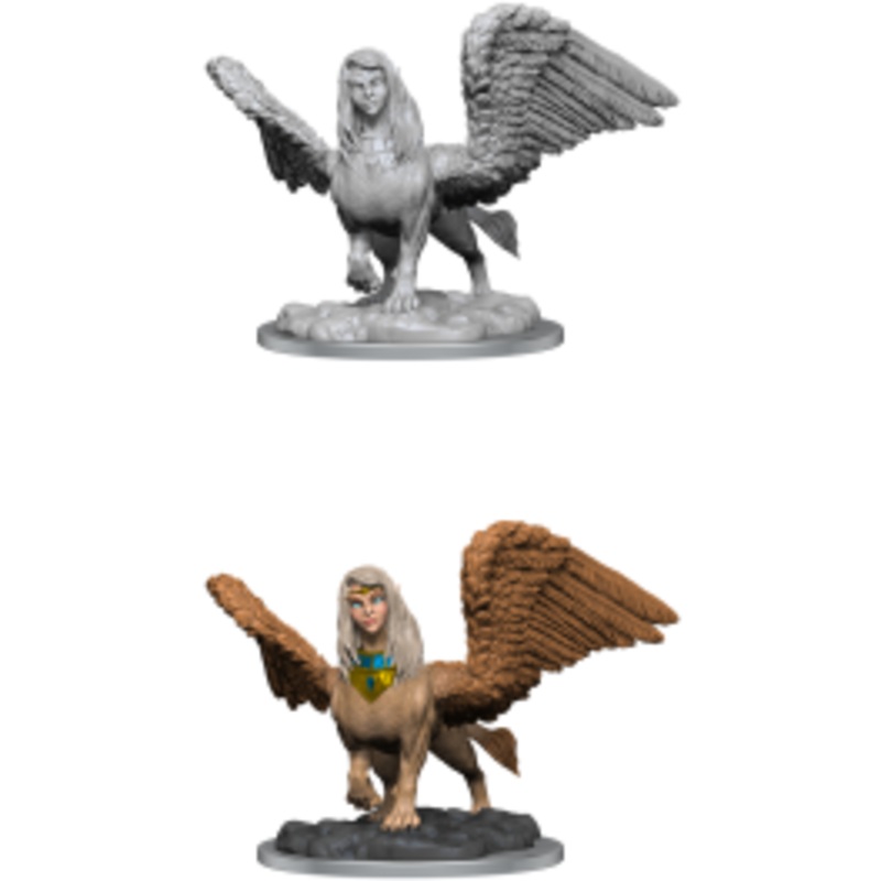 Critical Role Unpainted Mini – Sphinx Female 90552