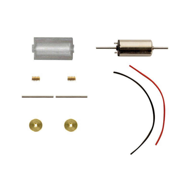 Conversion kit for bell-shaped armature motor for Minitrix VT 98, VT 798, BR 701, KVG VT 54