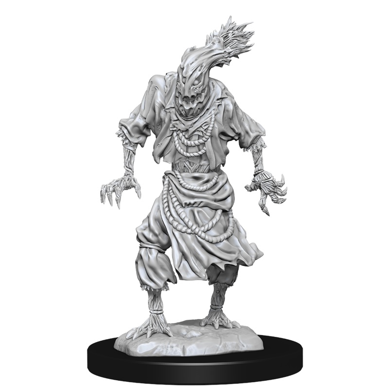D&D Unpainted Mini – Scarecrow & Stone Cursed Human 90241
