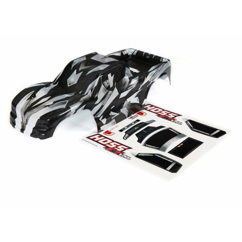 Traxxas Hoss 4×4 Prographix Body Clear w/Decals TRA9011X