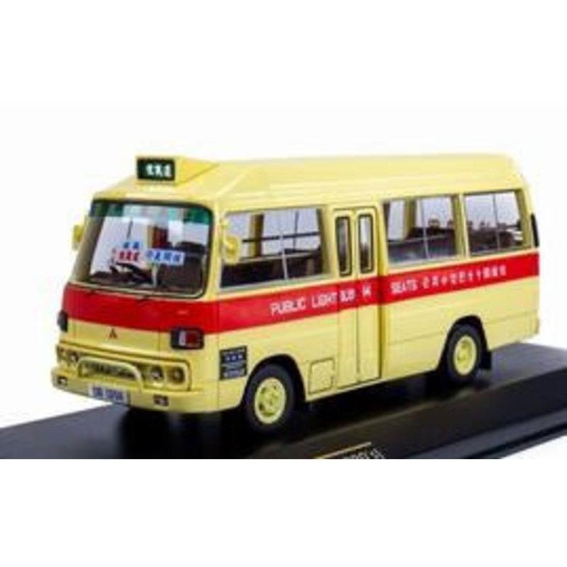 [ Back-order ] Tiny ATC43149 1:43 Mitsubishi Fuso Rosa 1983 Minibus Red 14Seat model car