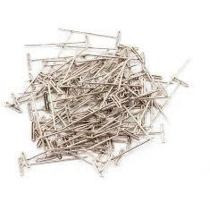 Du-Bro Nickel Plated T-Pins – 1-1/4 (QTY: 100) DUB253