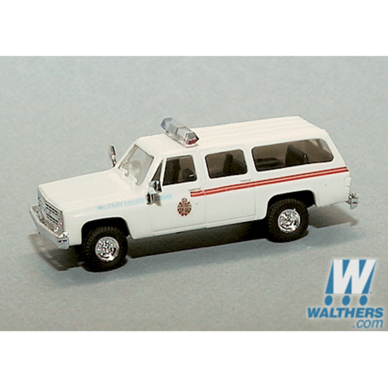 Trident Miniatures HO 1:87 Scale Vehicle 90351 Chevy Suburban Canadian Military Police