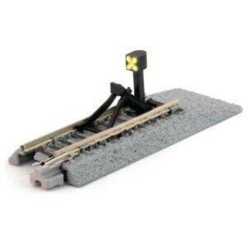 UniTrack N 2 5/8 Straight Track Bumper Type C Illuminated