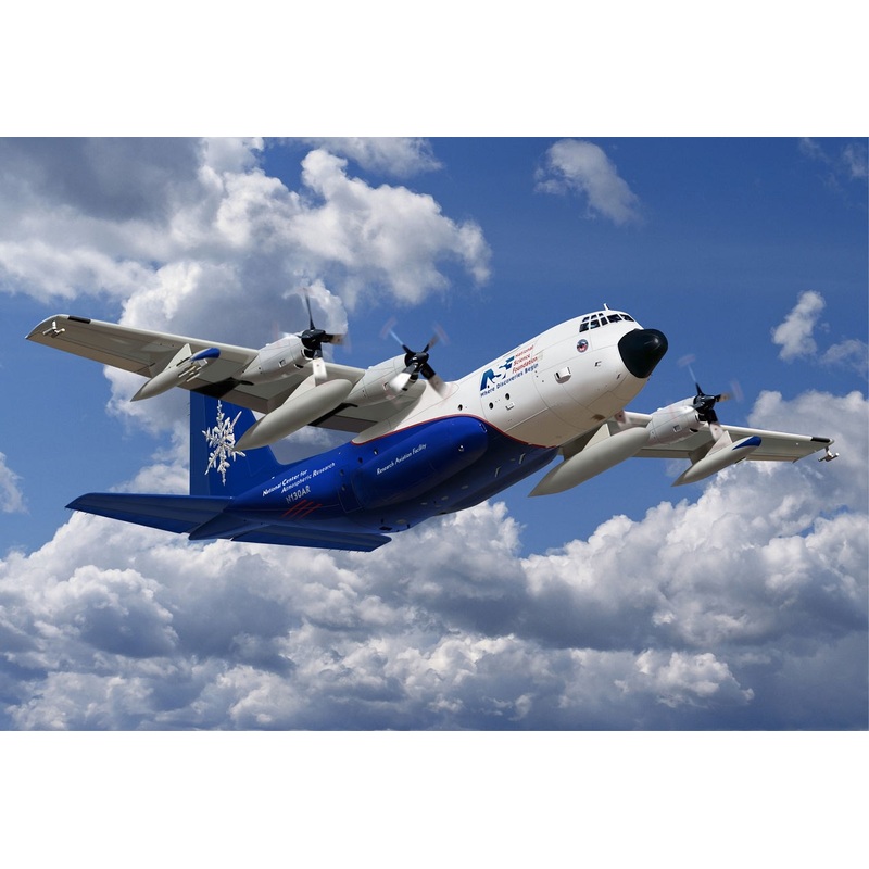 C-130Q Atmosphere Research Aircraft (New Mold) 1/144 #14007 by Sova-M