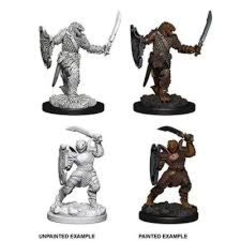 D&D Unpainted Mini – Female Dragonborn Paladin 73341