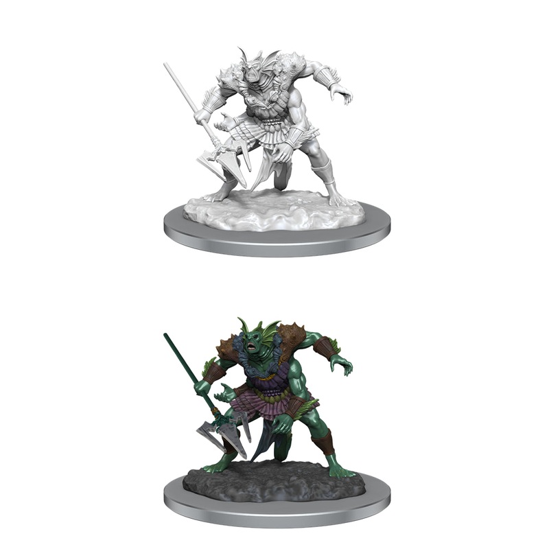 D&D Unpainted Minis – Sahuagin Baron 90611