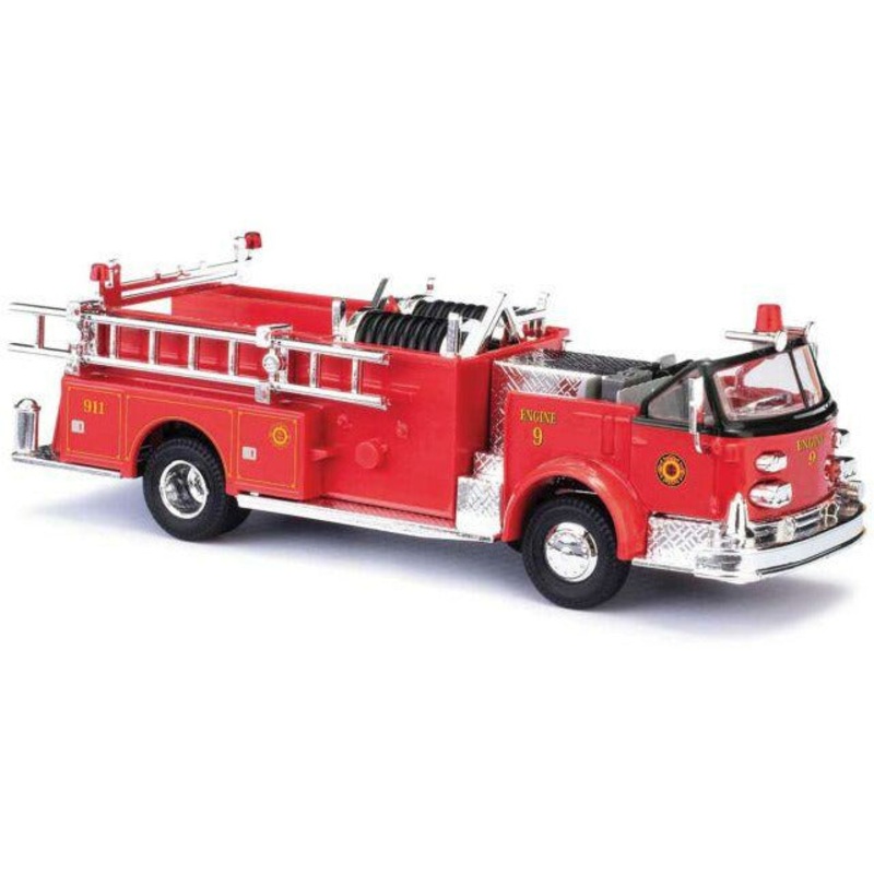 1968 American LaFrance Open-Cab Pumper – Assembled Fire Department [HO]