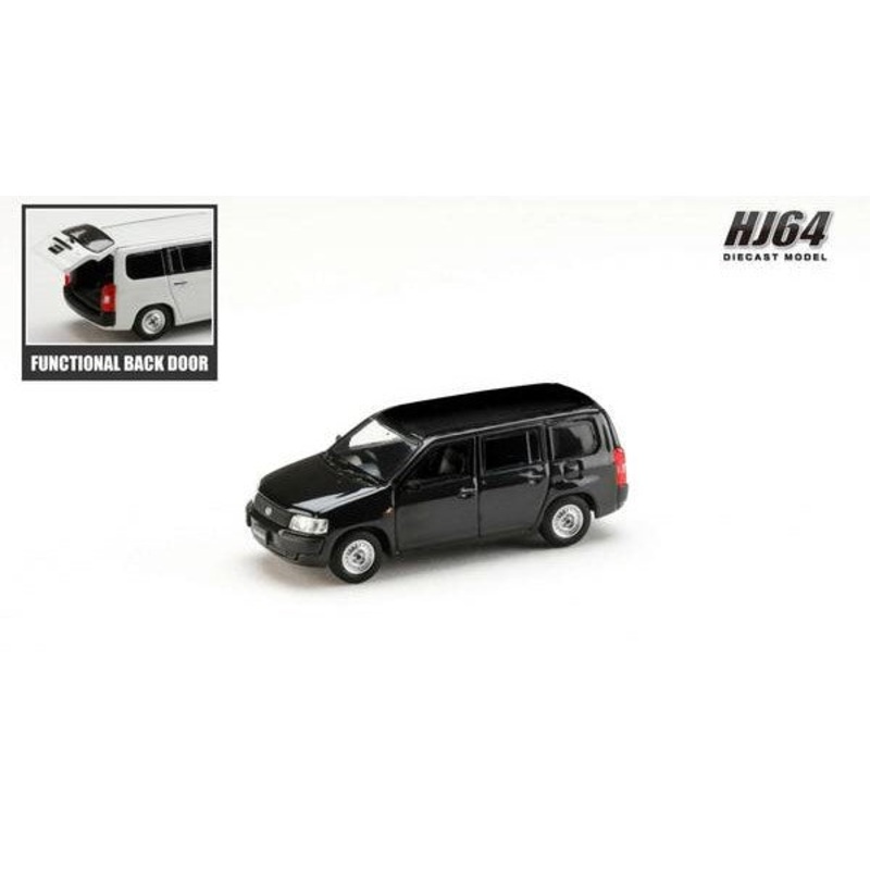 [ Back-order ] Hobby Japan HJ644062BK 1:64 Toyota PROBOX GL BLACK Diecast model car