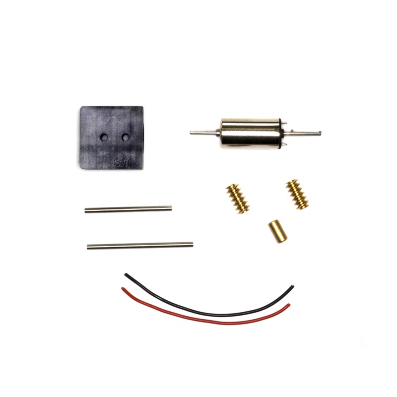 Conversion kit with bell armature motor replaces Fleischmann motor 507356