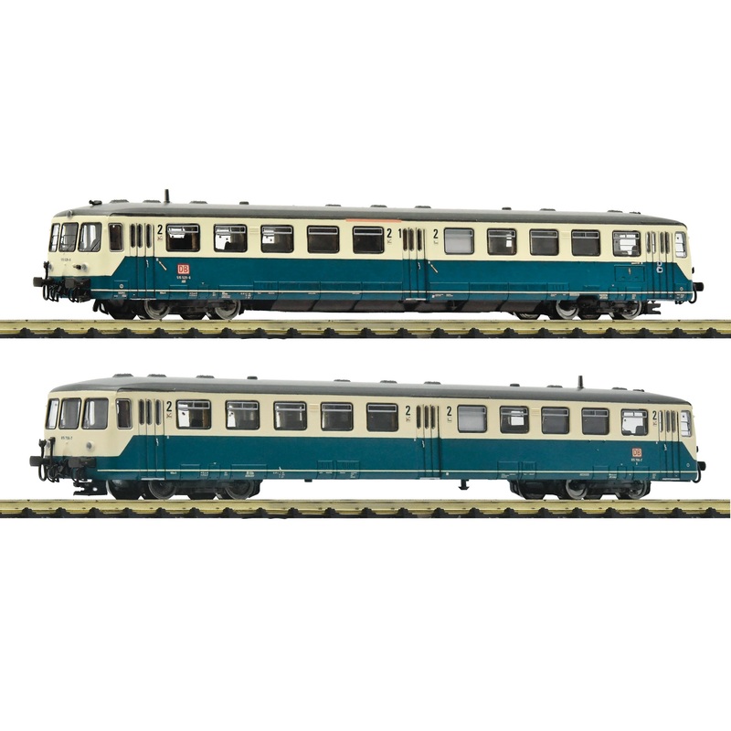 DCC + Sound Battery railcar 515 529-6 with control car DB AG Ep.V 2-part