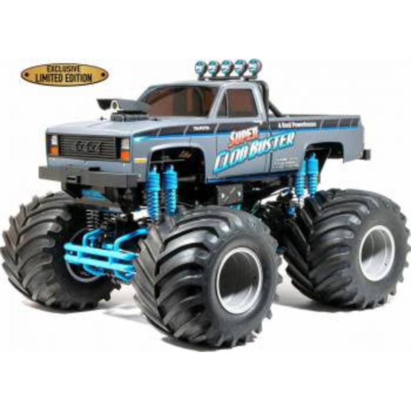 Tamiya 1/10 Super Clod Buster 4WD Truck Kit Gray (LTD ED) – TAM92437