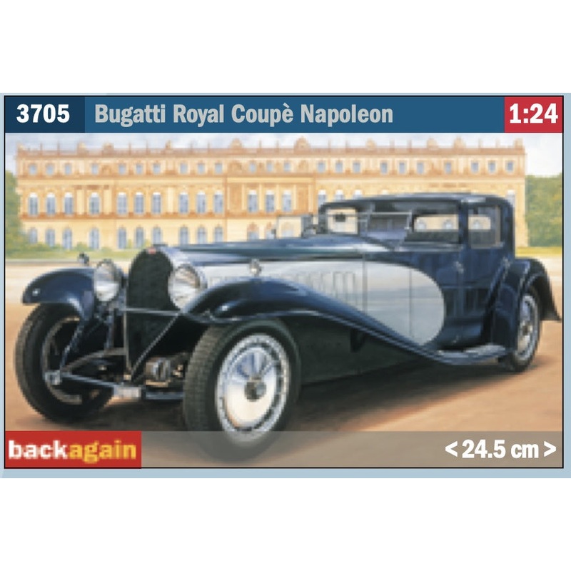 Bugatti Royal Coupe Napoleon 1/24 #3705 by Italeri