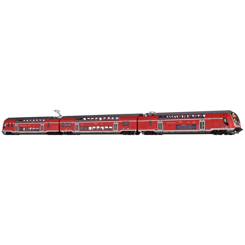 DCC + Sound Double-decker train TWINDEXX Vario DB AG Ep.VI 3-car