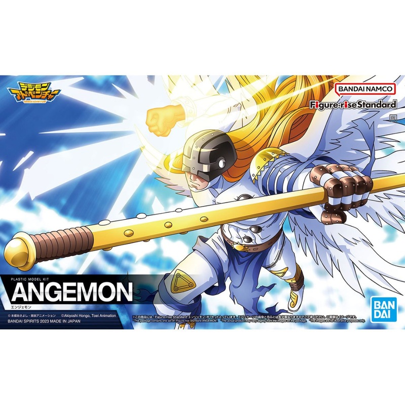 Angemon – Figure-rise Standard #5064256 Digimon Action Figure Model Kit by Bandai