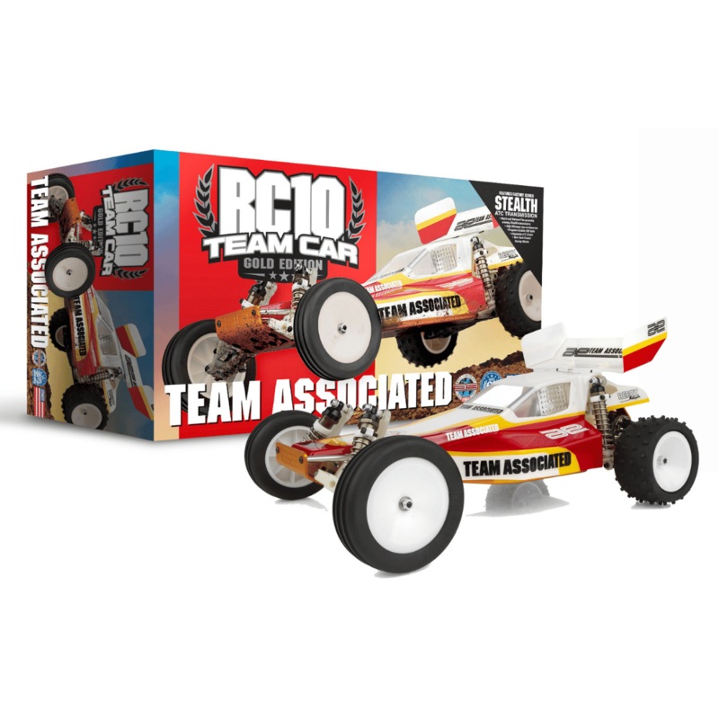 Team Associated RC10 Team Car 1/10 Electric 2WD Buggy Kit (Gold) (Limited Edition) – ASC6034