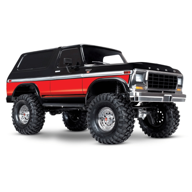 Traxxas TRX-4 1/10 Trail Crawler Truck w/1979 Bronco Clipless Body w/TQi 2.4GHz Radio – Assorted Colours TRA82246-4