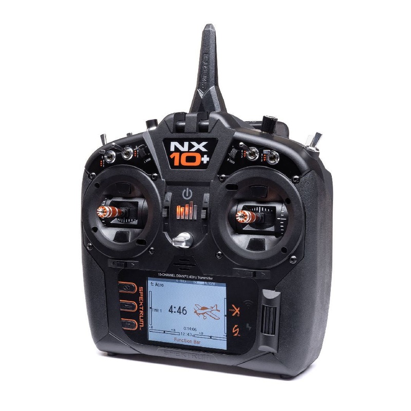 Spektrum RC NX10+ 2.4GHz DSMX 20-Channel Radio System (Transmitter Only) – SPMR10120