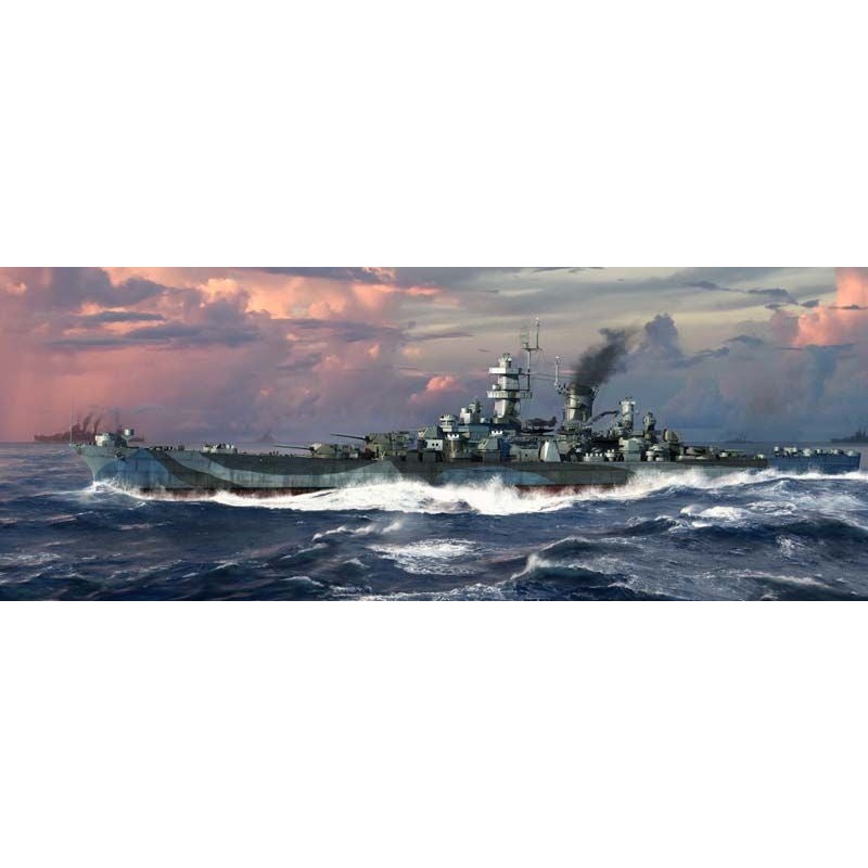USS Guam CB-2 Battlecruiser 1/700 Model Ship Kit #6739 by Trumpeter