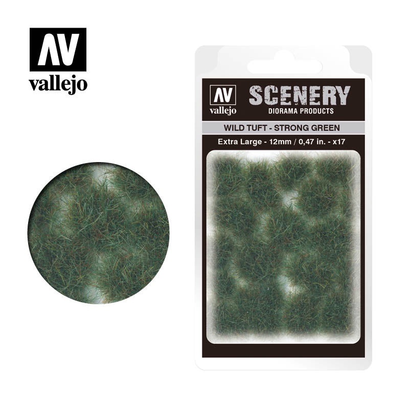Vallejo Wild Tuft Strong Green – Extra Large SC427