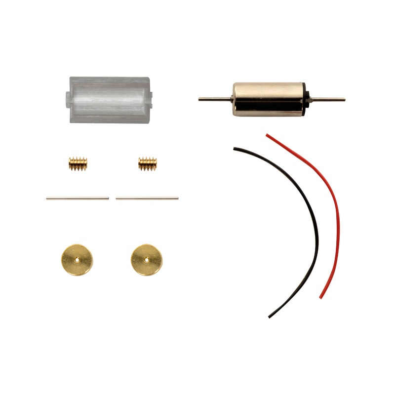 Conversion kit for bell-shaped armature motor for Minitrix BR 210, BR 215, BR 217, BR 218, BR 225, V 162, V169